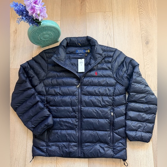 Polo by Ralph Lauren The Colden Packable Hooded Jacket Size M NWT - Picture 3 of 9